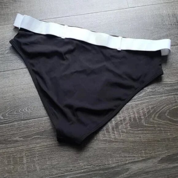 Volcom "Simply Rib Retro" belted Bikini Bottoms - Picture 3 of 5